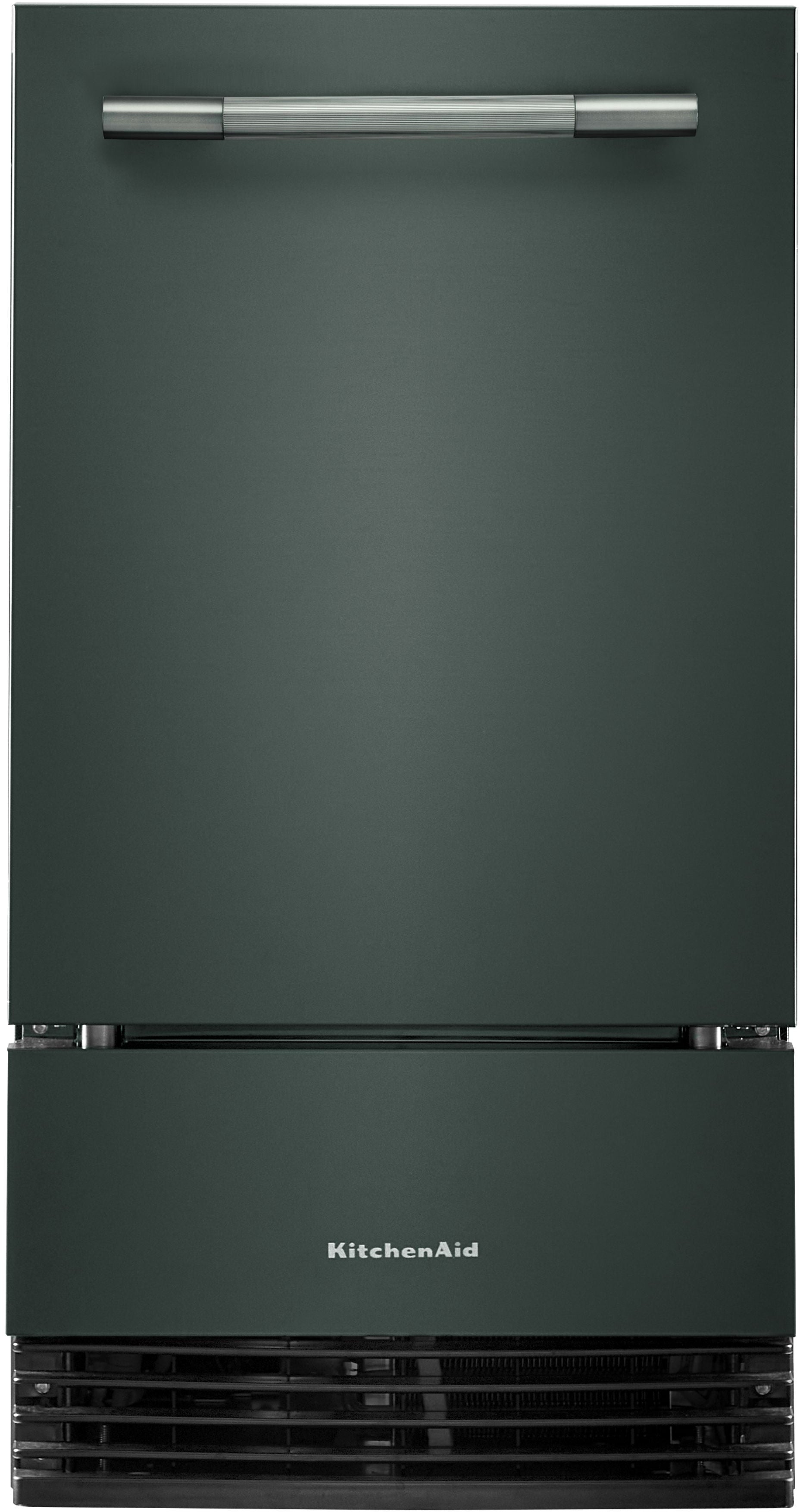 KitchenAid 18 Inch Automatic Ice Maker With Drop-Down Door And Pump: Juniper